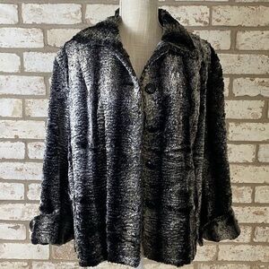 Chico’s Faux Fur Jacket